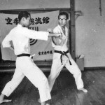 Soryukan, Sasebo, Jp, Michio Koyasu, #10 Performing Taisabaki Kumite Chudan Uchi Uke, 1965