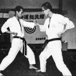 Soryukan, Sasebo, Jp, Michio Koyasu, #3 Performing Taisabaki Kumite Chudan Soto Uke, 1965